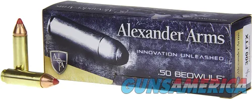 Alexander Arms ALEXANDER AMMO .50 BEOWULF 300GR. FTX 20-PACK