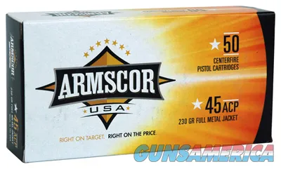 Armscor 45 ACP FMJ FAC4512N