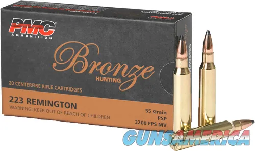 PMC PMC AMMO .223 REMINGTON 55GR. JACKETED SOFT POINT 20-PACK