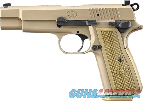 FN FNM HIGH PWR 9MM DA 17RD FDE