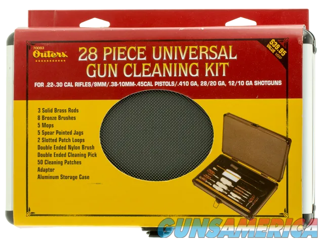 Outers Gun Care Case 28 Piece Universal 70083