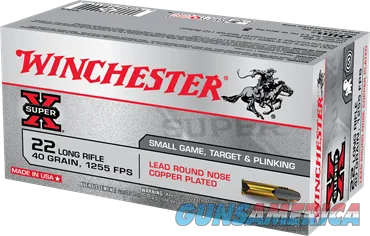 Winchester Repeating Arms Super-X Rimfire Ammunition X22LR