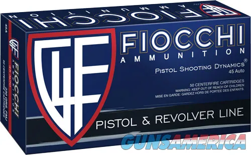 Fiocchi Shooting Dynamics Pistol 45A500