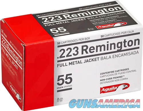 Aguila 223 Remington FMJ 1E223110