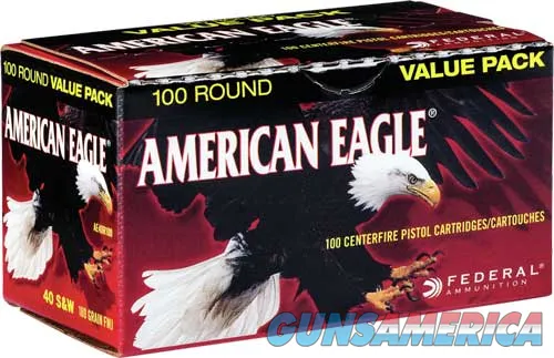 Federal American Eagle Centerfire Pistol AE40R100