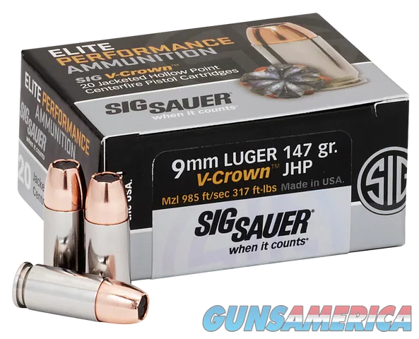 Sig Sauer Elite Ball FMJ E9MMB3-50