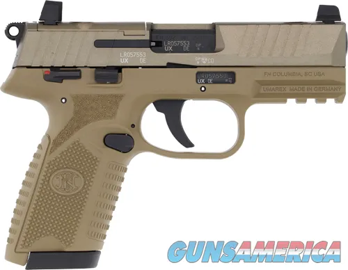 FN FN 502 MRD .22 LR 2-10 RD MAGS FDE/FDE