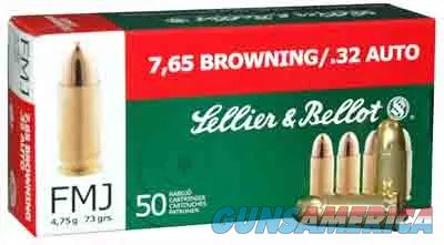 Sellier & Bellot Handgun Full Metal Jacket SB32A