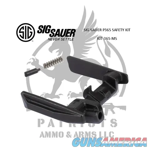 Sig Sauer SIG SAUER PARTS KIT - P365 - MANUAL SAFETY, DETENT, SPRING BLK