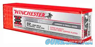 Winchester Repeating Arms Super-X Rimfire Ammunition XHV22LR