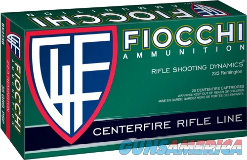 Fiocchi FIOCCHI 223REM 55GR PSP 50/500