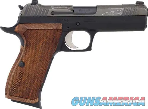 Sig SIG P210 CARRY 9MM 4.1" NIGHT SIGHT ROSEWOOD (3)8RD BLACK