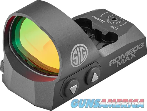 Sig Sauer SIG ROMEO3 MAX REFLEX SIGHT 6MOA BLK