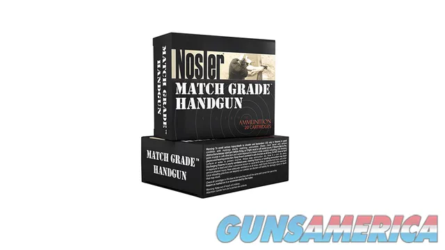 Nosler Match Grade JHP 51283