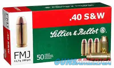 Sellier & Bellot Handgun Full Metal Jacket SB40B