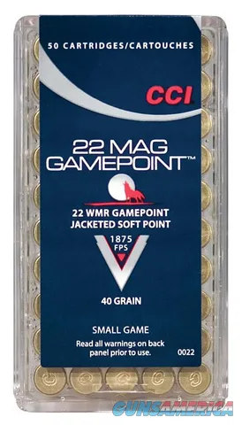 CCI Small Game Rimfire 0022