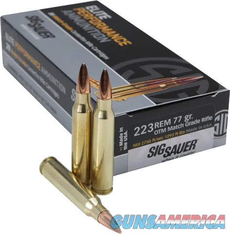 Sig Sauer Match Grade OTM E223M1-20