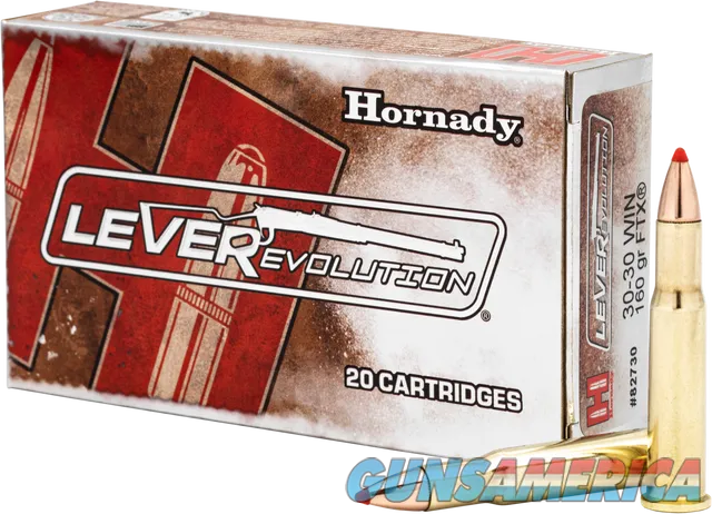 Hornady Hornady, LeverEvolution, 30-30, 160 Grain, FlexTip, 20 Round Box