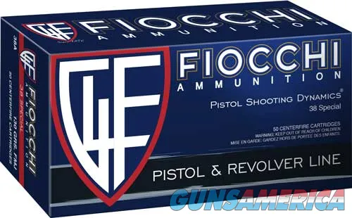 Fiocchi Shooting Dynamics Pistol 38F