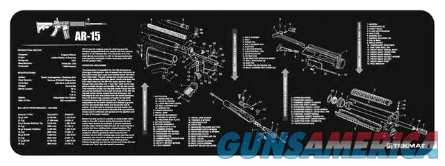 TekMat TEKMAT RIFLE MAT AR15 BLK