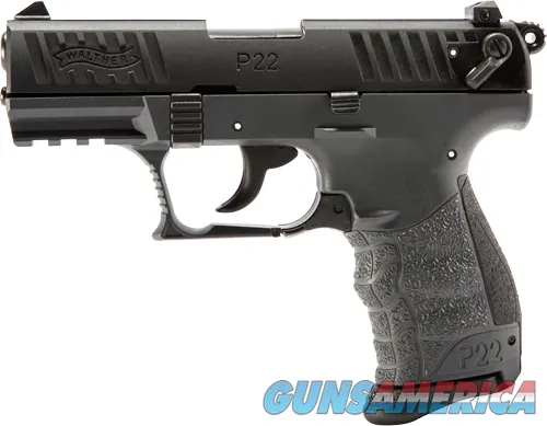 Walther WAL P22Q 22LR 3.42" TUNGSTEN GRAY 10