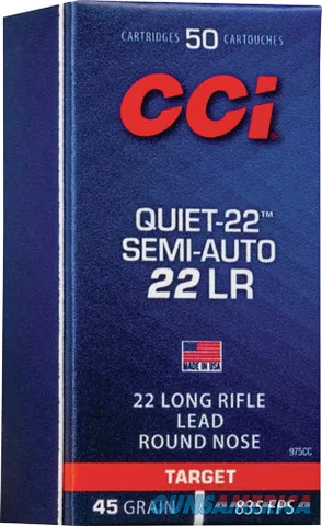 CCI CCI 22LR SEMI-QUIET 40GR LRN