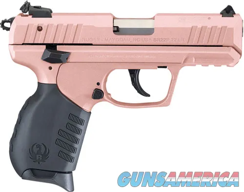 Ruger RUG SR22P 22LR DA PST 3.5 ROSE