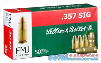 Sellier & Bellot Handgun Full Metal Jacket SB357SIG