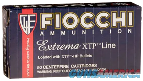 Fiocchi Extrema XTP Pistol and Revolver 38XTPB25