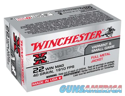 Winchester Repeating Arms Super-X Rimfire Ammunition X22M