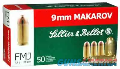 Sellier & Bellot Handgun Full Metal Jacket SB9MAK