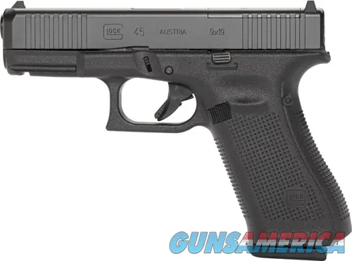 Glock GLOCK 45 9MM MOS FIXED SIGHT 10-SHOT W/FRONT SERRATIONS