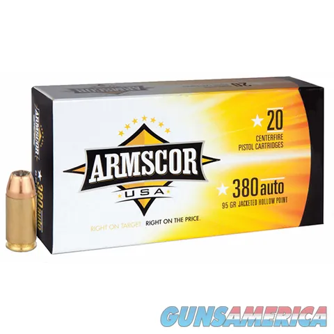 Armscor 380 Auto JHP FAC3803N