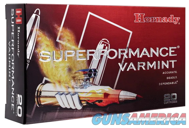 Hornady Hornady, Superformance, 22-250, 50 Grain, V-Max, 20 Round Box