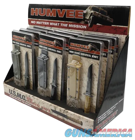 Humvee Accessories Humvee Combat Knife Display HMV-DB-USMC