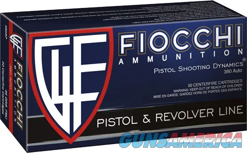 Fiocchi Shooting Dynamics Pistol 380AP