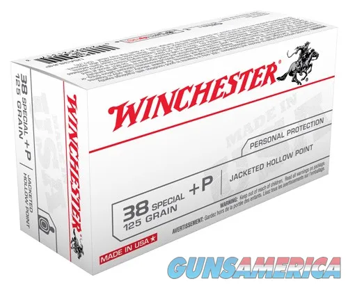 Winchester Repeating Arms Best Value JHP USA38JHP