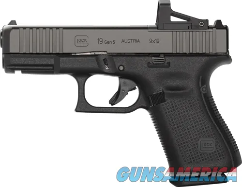 Glock GLOCK 19 GEN5 9MM 15RD 3 MAGS MOS FS