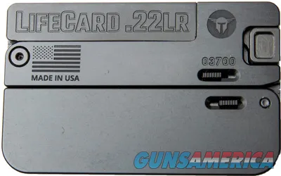 Trailblazer Firearms LIFECARD .22LR SINGLE SHOT BLK