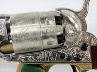 1016 PIETTA 1860 ARMY CUSTOM “B+” ENGRAVED BY JOHN ADAMS SR