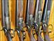SOLD!! DB8 JP CLABROUGH SET OF FIVE HAMMER GUNS 8GA, 10GA, 12GA, 16GA AND 20GA.