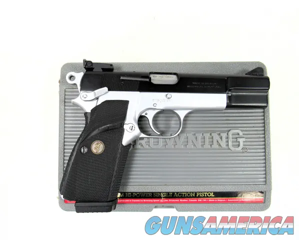 110DD BROWNING HI-POWER 9MM TWO TONE