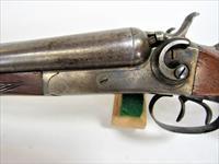 132BB HOPKINS & ALLEN SXS HAMMER GUN 28GA.