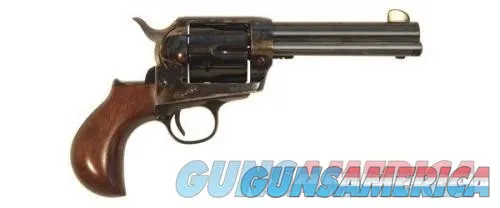 Cimarron Frontier Revolver .45 Long Colt 4.75" Barrel 6 Rounds Wood Birdshead Grips Case Hardened Finish