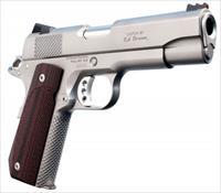 Ed Brown KC18SS Kobra Carry Single 45 Automatic Colt Pistol (ACP) 4.25" 7+1 FOF Laminate Wood Grip Stainless Steel