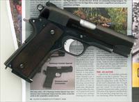 Colt Commander .45 ACP custom by Armand Swenson and Ross Seyfried, solid provenance, layaway
