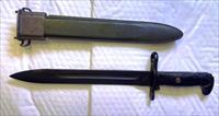 1950s M1 EN-S 10" Bayonet With U.S. M7 Scabbard