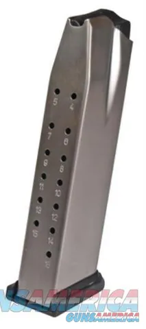 Springfield XD(M) 40 Smith & Wesson 16 rd Stainless Steel Magazine