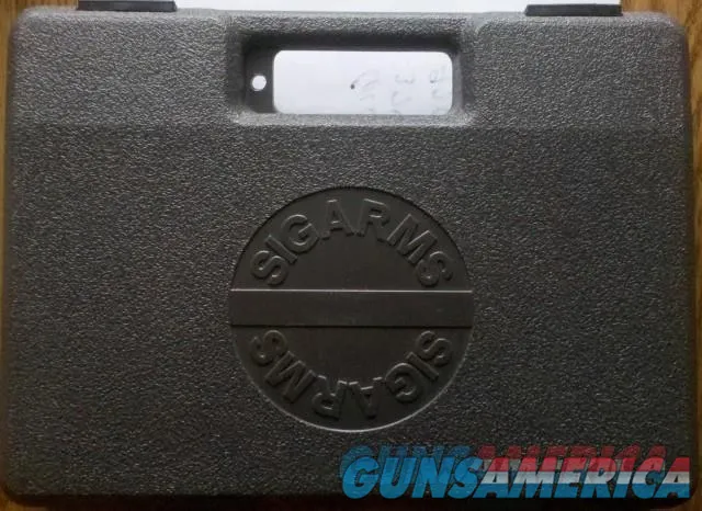 SigArms Pistol Case Sig Sauer box from 1990s.