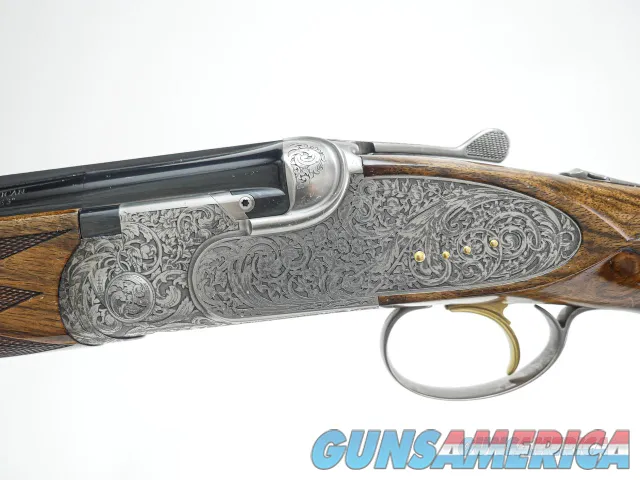 CSMC - A10, O/U Sidelock, Platinum Ornamental, 12ga. 28 Barrels with Screw-in Choke Tubes.  Img-2